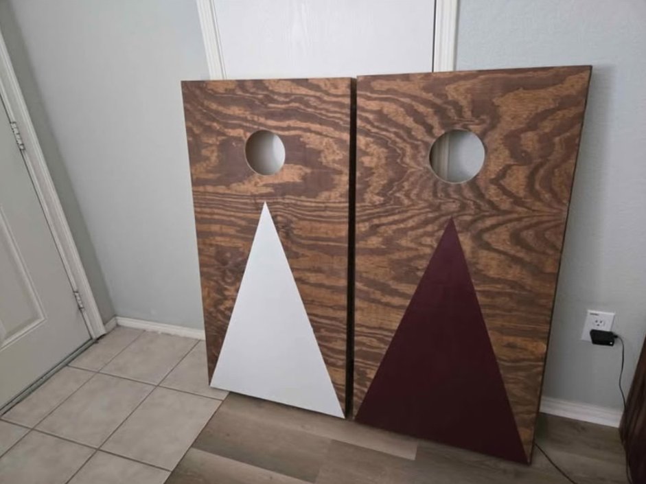 Cornhole Boards — custom woodworking by Carpenter's Cove