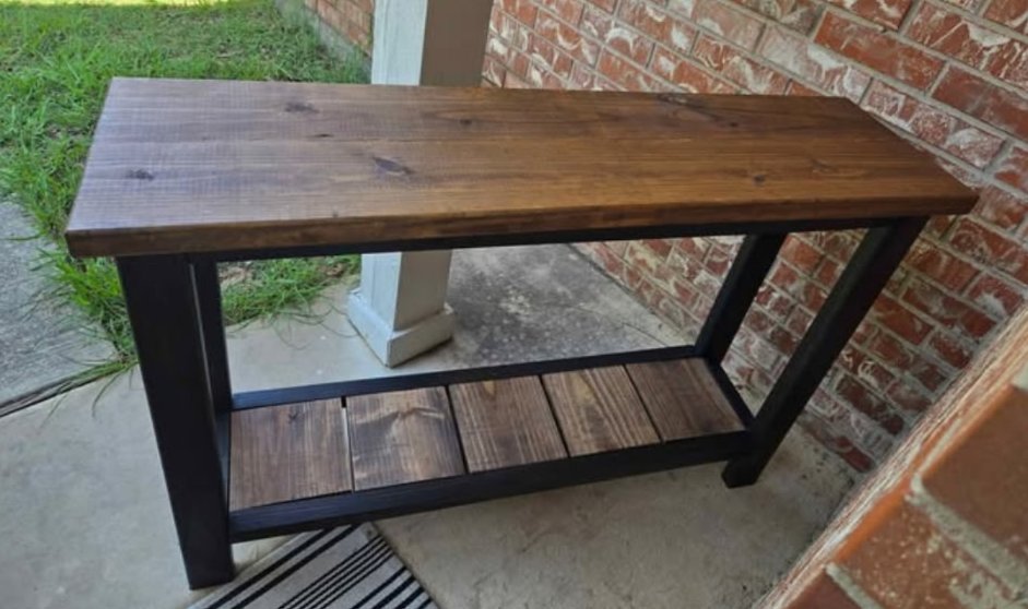 Farmhouse Entry Table — view 2