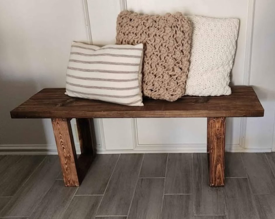 Frame Bench — custom woodworking by Carpenter's Cove